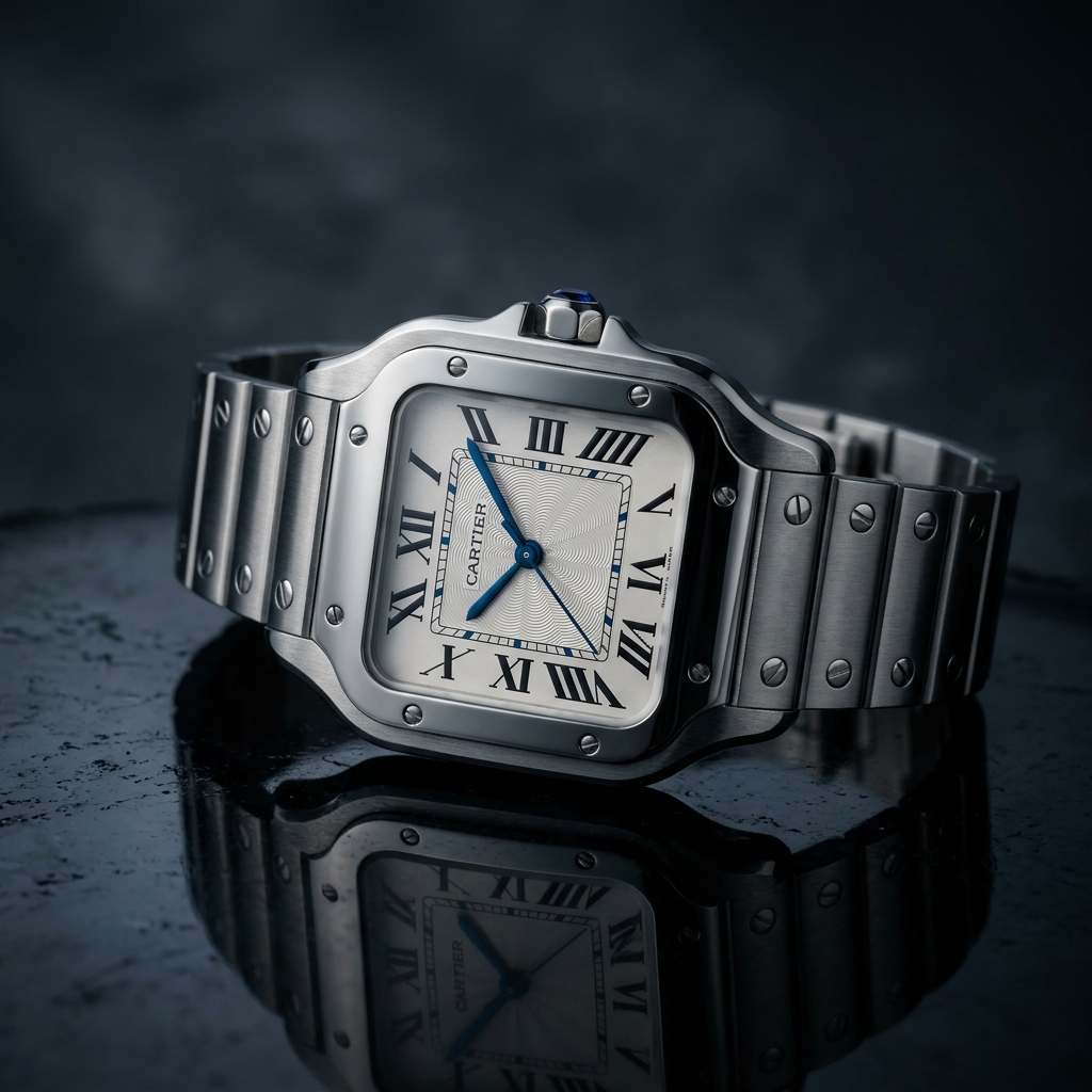 Pre-Owned Cartier Santos de Cartier Medium WSSA0029 - Buy Authenticated at $4,860.00